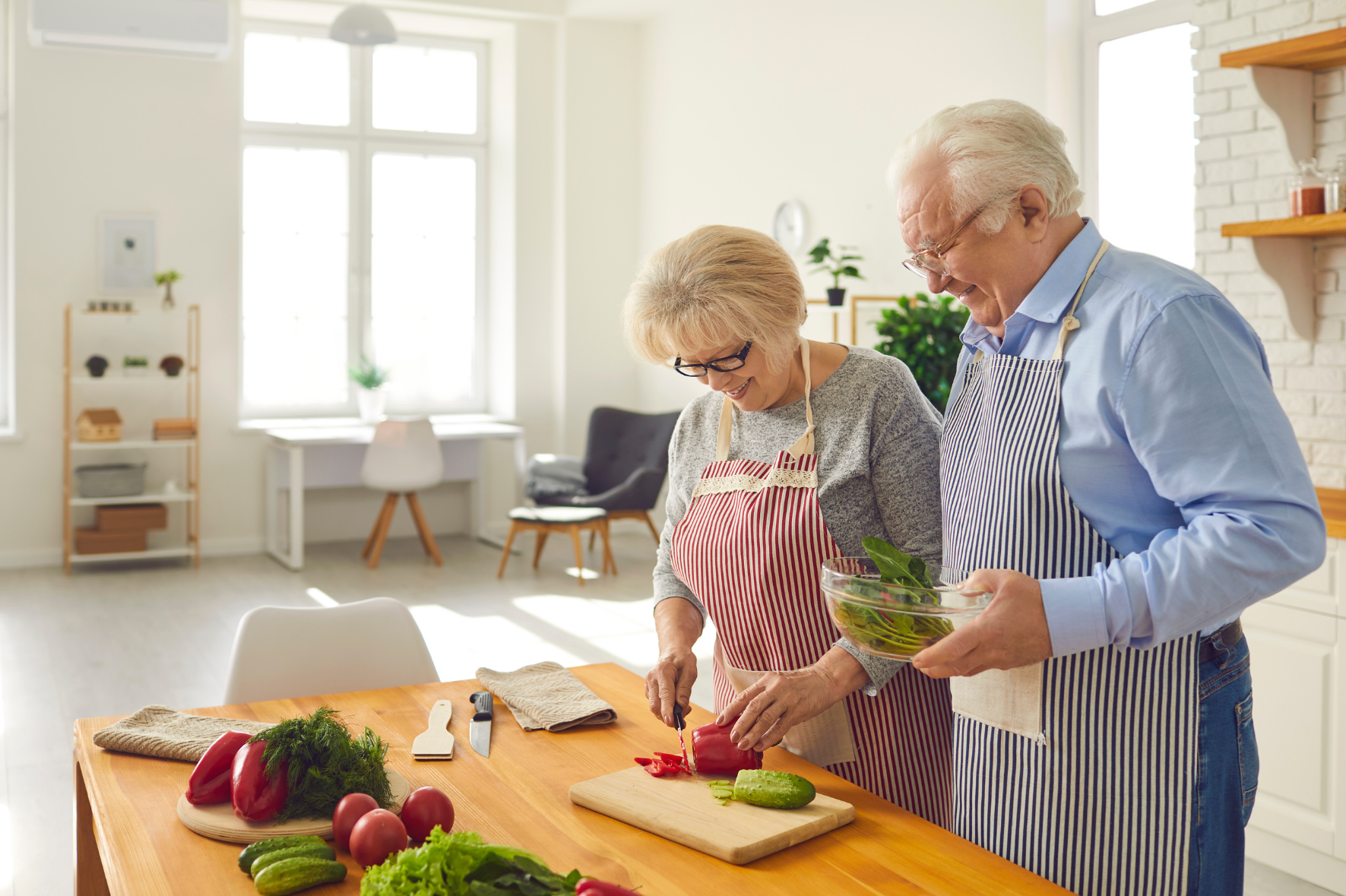 Alimentación saludable para el adulto mayor